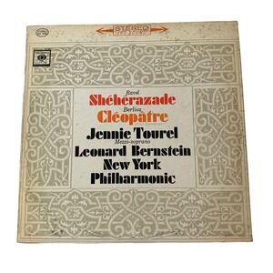 Bernstein Ravel Shéhérazade Berlioz Cléopâtre Jennie Tourel NYP Columbia
